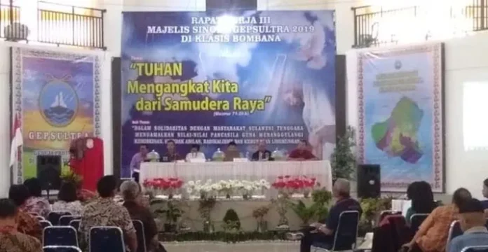 raker_gereja Ratusan Perwakilan Gereja Raker Tahunan di Bombana