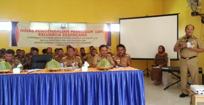 Ruksamin Apresiasi Program Aksi dan Tupoksi Pejabat Eselon DPPKB Konut