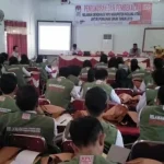 KPU Kolut Kukuhkan 55 Orang Relawan Demokrasi relasi kolaka utara