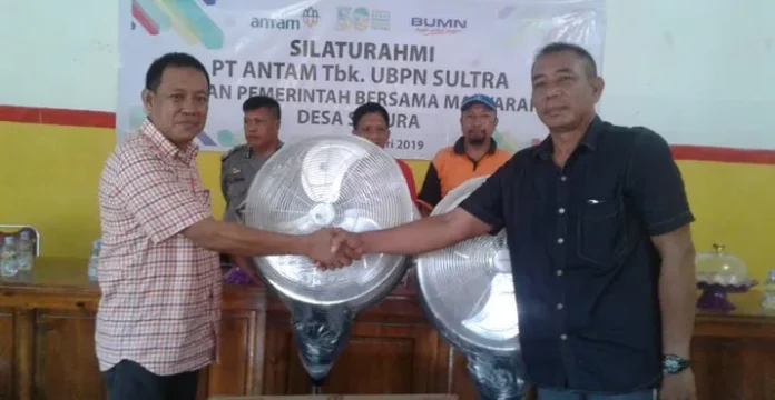 Silaturahmi di Desa Sopura, Komitmen ANTAM Tuai Pujian