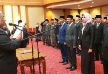 Ali Mazi Lantik 43 Pejabat Eselon, Syarifuddin Safaa Kembali Jabat Sekda Ali Mazi Lantik 43 Pejabat Eselon, Syarifuddin Safaa Kembali Jabat Sekda