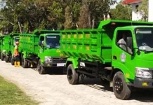 Dewan Minta Pemkot Kendari Tambah Armada Pengangkut Sampah ilustrasi truk sampah