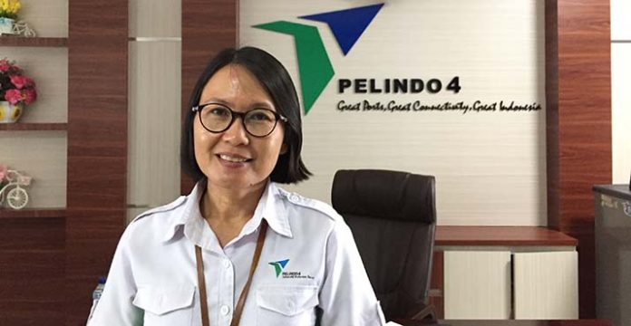 General Manager (GM) PT Pelindo IV Kendari Debby Duakaju