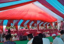 Ribuan Warga Poleang Gelar Tabligh Akbar Untuk Pemilu Damai