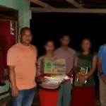 Polsek Tiworo Tengah Santuni Korban Pencabulan dan Ibunya