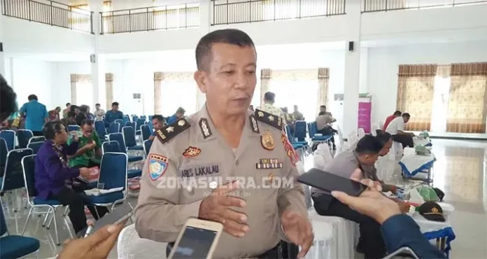 Kepala Seksi Pelatihan dan Kemampuan Bhabinkamtibmas Direktorat Binmas Polda Sultra, Kompol Ares Lakalau