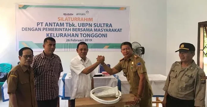 PT Antam Gelar Silaturahmi Bersama Masyarakat Tonggoni