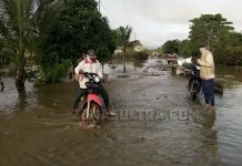 Jerit Warga Wungguloko Koltim di Tengah Luapan Banjir Jerit Warga Wungguloko Koltim di Tengah Luapan Banjir
