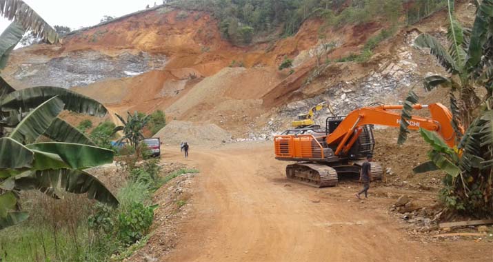 Proyek Bendungan Ladongi Diduga Gunakan Material Ilegal