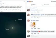 Planet Venus dan Jupiter Dapat Terlihat di Langit Baubau Planet Venus dan Jupiter Dapat Terlihat di Langit Baubau