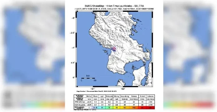 Setelah Kendari, Kolaka juga Diguncang Gempa