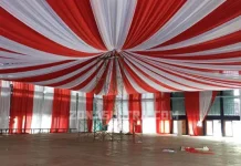 Bakal Dikunjungi Jokowi, GOR Bahteramas Kendari Mulai Dihias Bakal Dikunjungi Jokowi, GOR Bahteramas Kendari Mulai Dihias