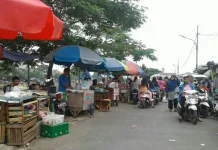 Problem Pasar Laino Raha, Semrawut di Musim Hujan Ilustrasi