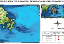 Sepanjang Januari Sultra Diguncang 59 Kali Gempa, Dipicu 3 Sesar Aktif Sepanjang Januari Sultra Diguncang 59 Kali Gempa, Dipicu 3 Sesar Aktif