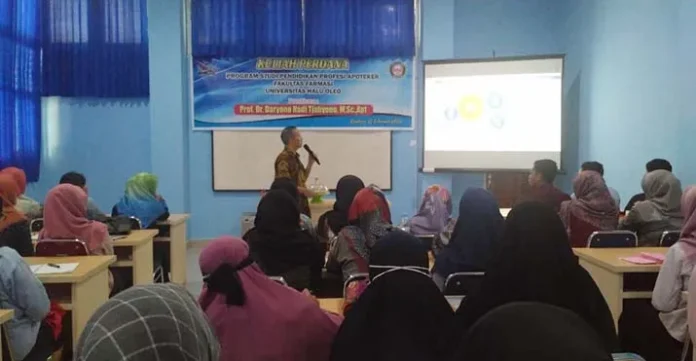 kuliah_apoteker Hari Ini Prodi Pendidikan Apoteker UHO Kuliah Perdana
