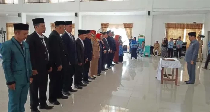 pelantikan Sekda Bombana Lantik 14 Pejabat Administrator dan Pengawas