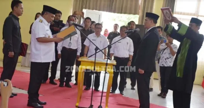 Bupati Konawe Kembali Lantik Ferdinand Sebagai Pj Sekda