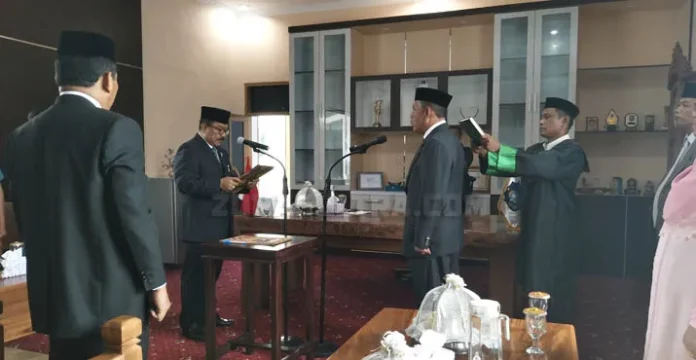 pelantikan_wakatobi Kepala BPKSDM Dilantik Jadi Pejabat Sekda Wakatobi