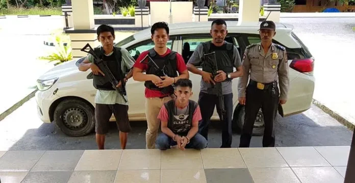 Polsek Rante Angin Bekuk Pelaku Penggelapan Mobil dari Gowa