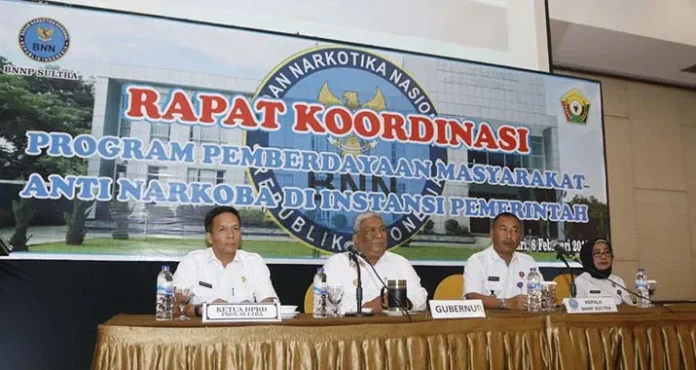 Ali Mazi Ancam Copot Kepala OPD yang Tak Hadiri Rakor Anti Narkoba