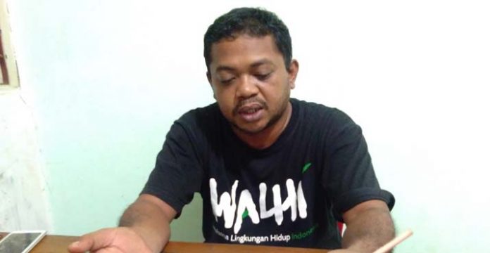 Direktur Eksekutif Wahana Lingkungan Hidup (Walhi) Sulawesi Tenggara (Sultra) Saharuddin