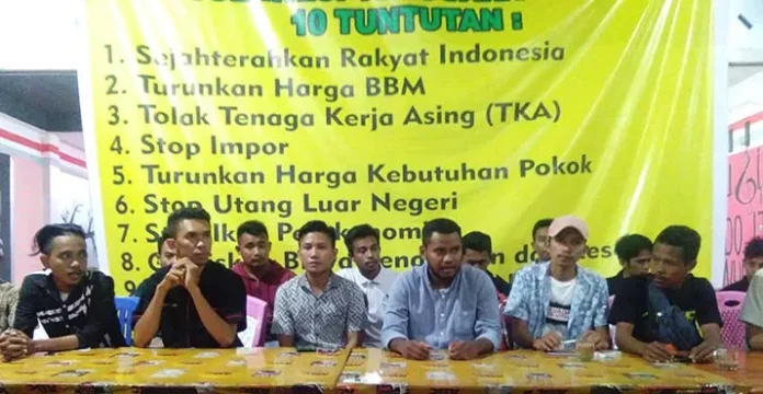 Front Mahasiswa Sultra Bakal Sambut Presiden dengan Demonstrasi