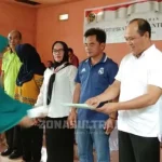 Serahkan 47 Sertifikat Tanah Gratis, Ruksamin: Ini Hak Masyarakat Saya Serahkan 47 Sertifikat Tanah Gratis, Ruksamin: Ini Hak Masyarakat Saya