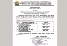 Tiga Nama Calon Sekda Sultra Ditetapkan Tiga Nama Calon Sekda Sultra Ditetapkan