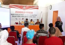 KPU Mubar Ajari Penyandang Disabilitas Tata Cara Mencoblos KPU Mubar Ajari Penyandang Disabilitas Tata Cara Mencoblos