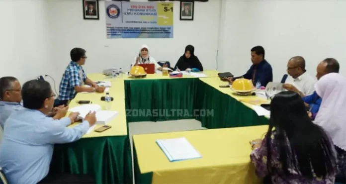Menuju Akreditasi A, Jurusan Ilmu Komunikasi UHO Divisitasi BAN PT