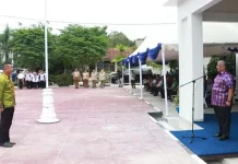 Pimpin Upacara K3, Ali Mazi Minta Perusahaan Jaga Keselamatan Kerja Pimpin Upacara K3, Ali Mazi Minta Perusahaan Jaga Keselamatan Kerja