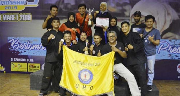 UHO Borong 6 Medali Emas di Kejurnas Pencak Silat Yogyakarta Championship 5 2019