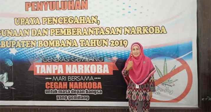 Kepala Seksi Pencegahan BNNP Sultra, Mindrayatin