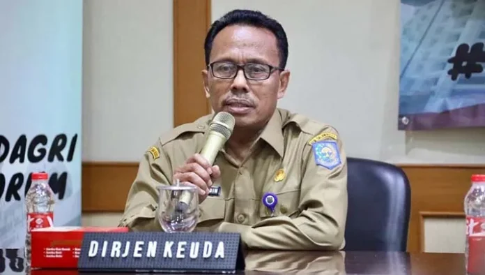 Direktur Jenderal (Dirjen) Keuangan Daerah (Keuda) Syarifuddin