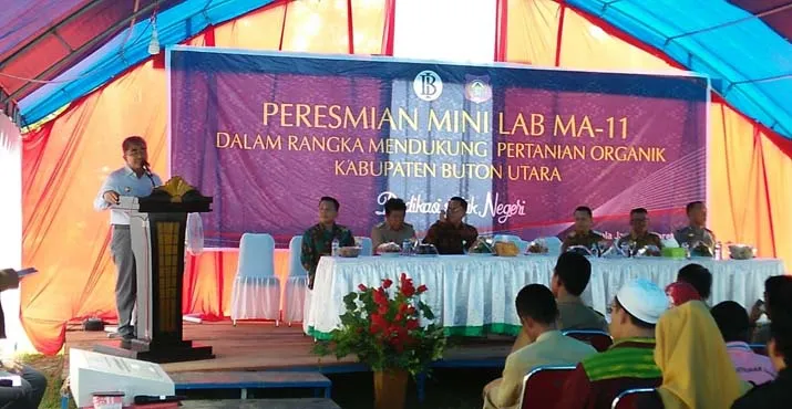 Pemkab Butur dan BI Sultra Saling Menguatkan Kembangkan Pertanian Organik