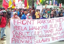 Aksi Bela Wawonii Berlanjut, Ribuan Massa Kembali Unjuk Rasa Aksi Bela Wawonii Berlanjut, Ribuan Massa Kembali Unjuk Rasa