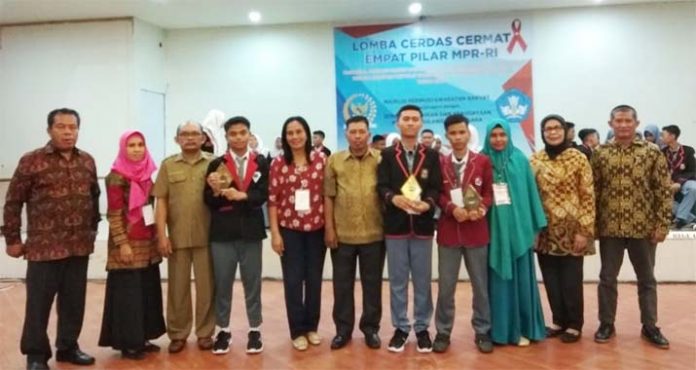 SMAN 1 Baubau Juara I LCC Empat Pilar MPR-RI 2019