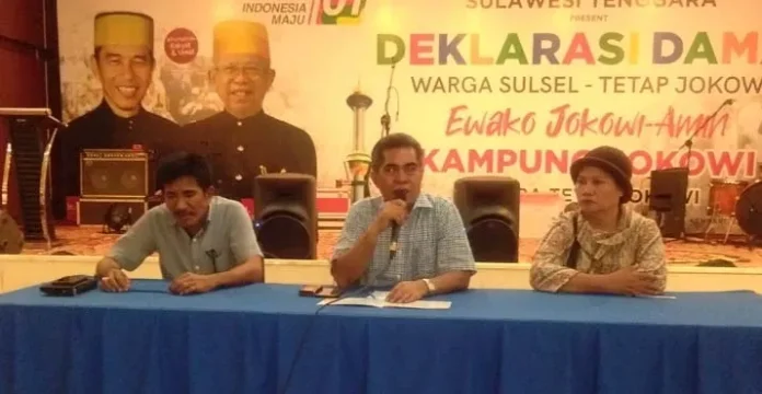 deklarasi_damai Besok, Forum Warga Sulsel di Sultra Deklarasi Dukung Jokowi - Ma'ruf