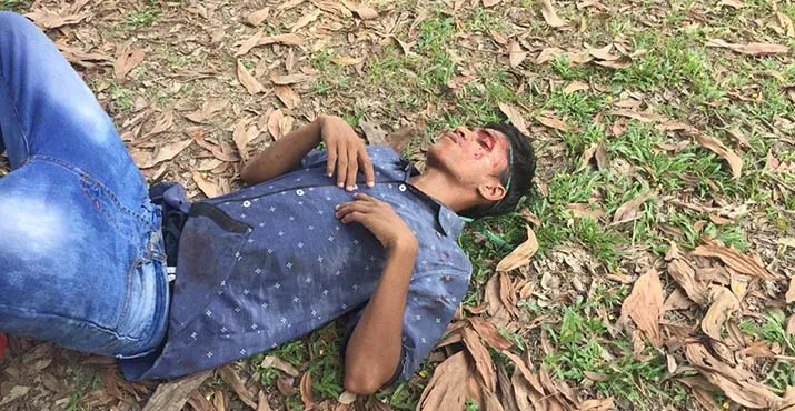 Demo Tambang Berakhir Bentrok, Sejumlah Pendemo Luka-luka