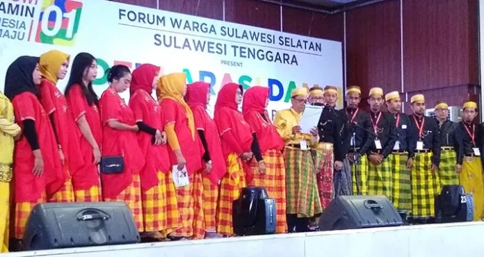 Inisiator FWSS: Hampir 90 Persen Warga Sulsel di Sultra Dukung Jokowi-Ma'ruf