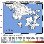 Bombana Diguncang Gempa, Tidak Berpotensi Tsunami Bombana Diguncang Gempa, Tidak Berpotensi Tsunami