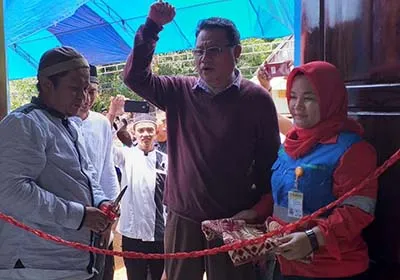 Bangun Masjid di Pesisir Konut, Heri Asiku: Ini Komitmen di Bidang Keagamaan