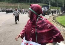 Polisi dan Satpol PP Disebut Tak Peduli Ibu-ibu Saat Bubarkan Pendemo