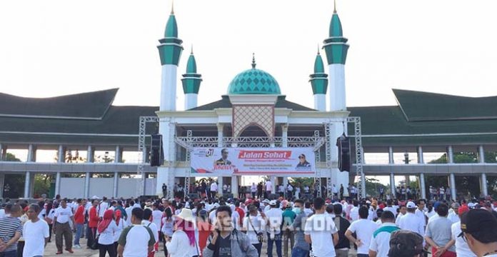 Masyarakat Sultra Mulai Padati Kawasan MTQ Sambut Jokowi