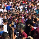 Tangan Jokowi Terluka di Acara Jalan Sehat Tangan Jokowi Terluka di Acara Jalan Sehat