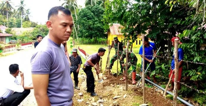 Jelang Pemilu, Koramil dan Polsek Lasolo Konut Perketat Pengamanan