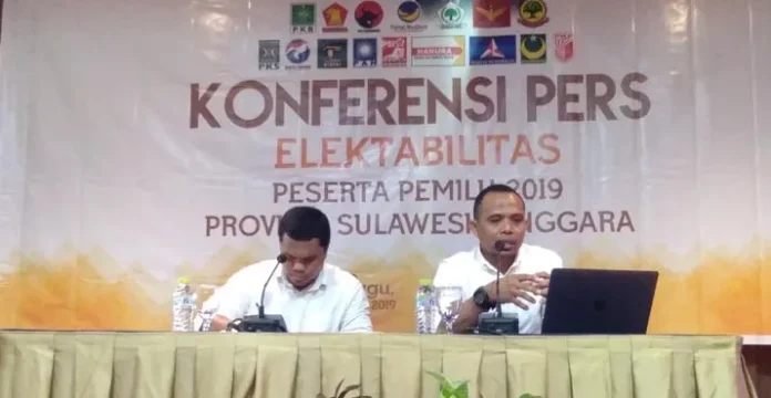 Survei Haluoleo Institute: PDIP Teratas, Disusul Demokrat dan Golkar