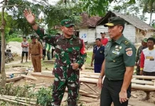 Katim Waseb Mabes TNI AD Puji Program IB di TMMD Konawe Katim Waseb Mabes TNI AD Puji Program IB di TMMD Konawe