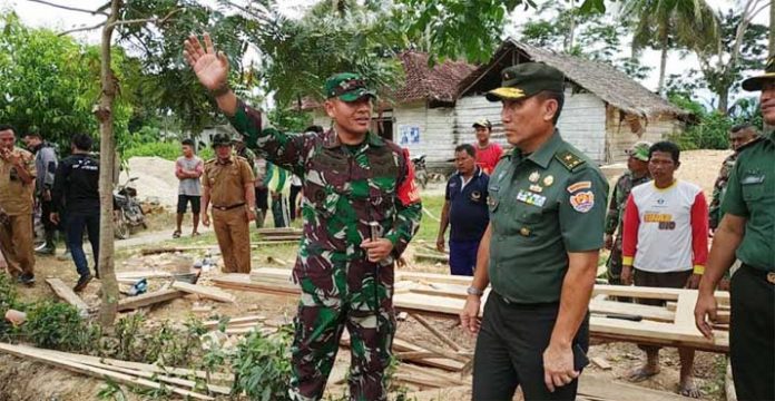 Katim Waseb Mabes TNI AD Puji Program IB di TMMD Konawe