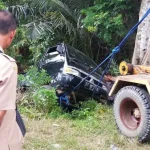 Mengantuk Saat Berkendara, Pengemudi Pick Up di Muna Terjun ke Jurang